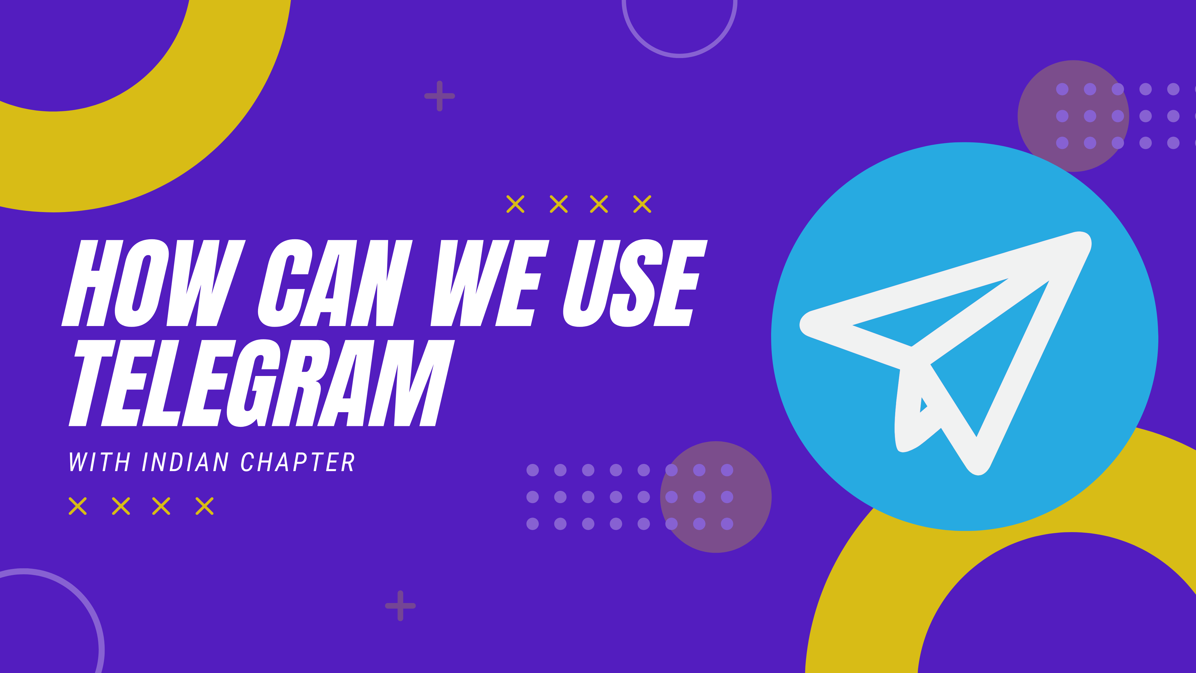 How can we use telegram